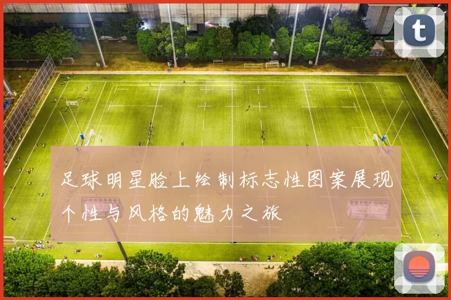 足球明星脸上绘制标志性图案展现个性与风格的魅力之旅