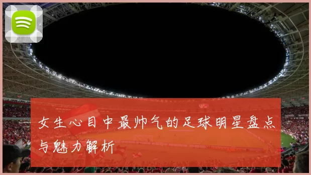 女生心目中最帅气的足球明星盘点与魅力解析